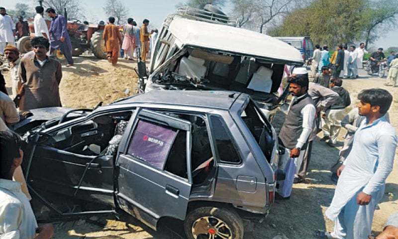 Five Killed In Road Accidents In Pakistan