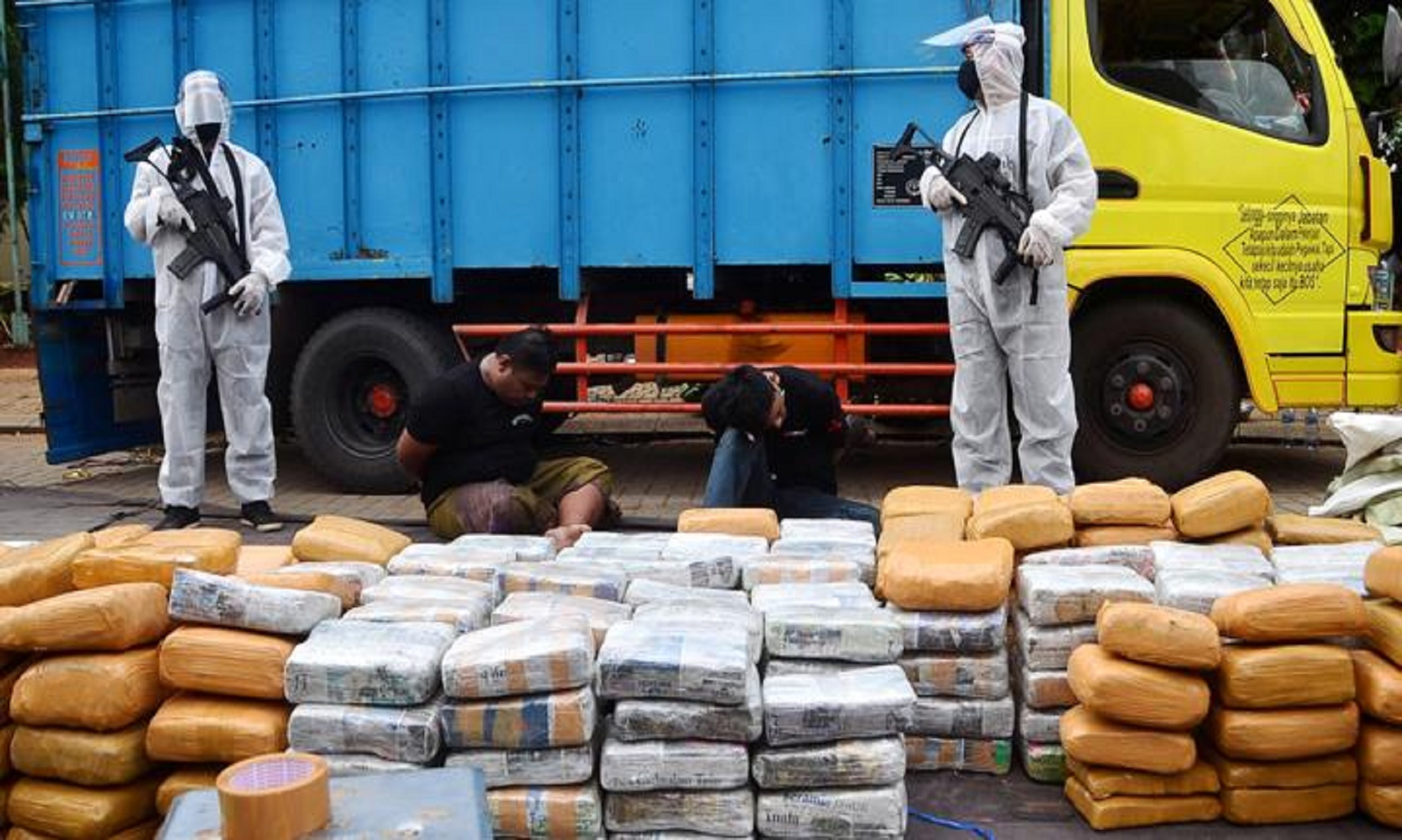 Indonesia Seizes 218.46 Kg Crystal Meth, Arrests 11 Suspects