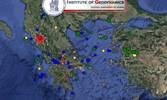 5.5-Magnitude Quake Hits Northern Greece