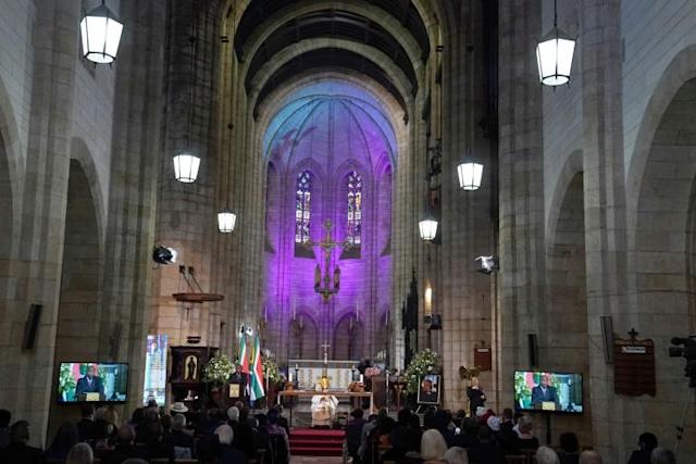 Update: Tutu’s ashes buried in Cape Town cathedral