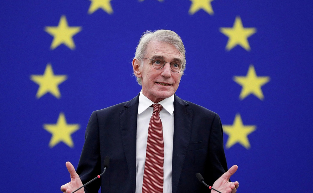 EU parliament president David Sassoli has died: spokesman