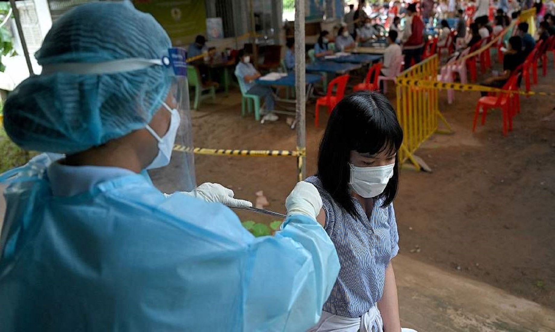 Cambodia To Vaccinate Children From 3-5 Years Old Amid Rising Omicron Cases