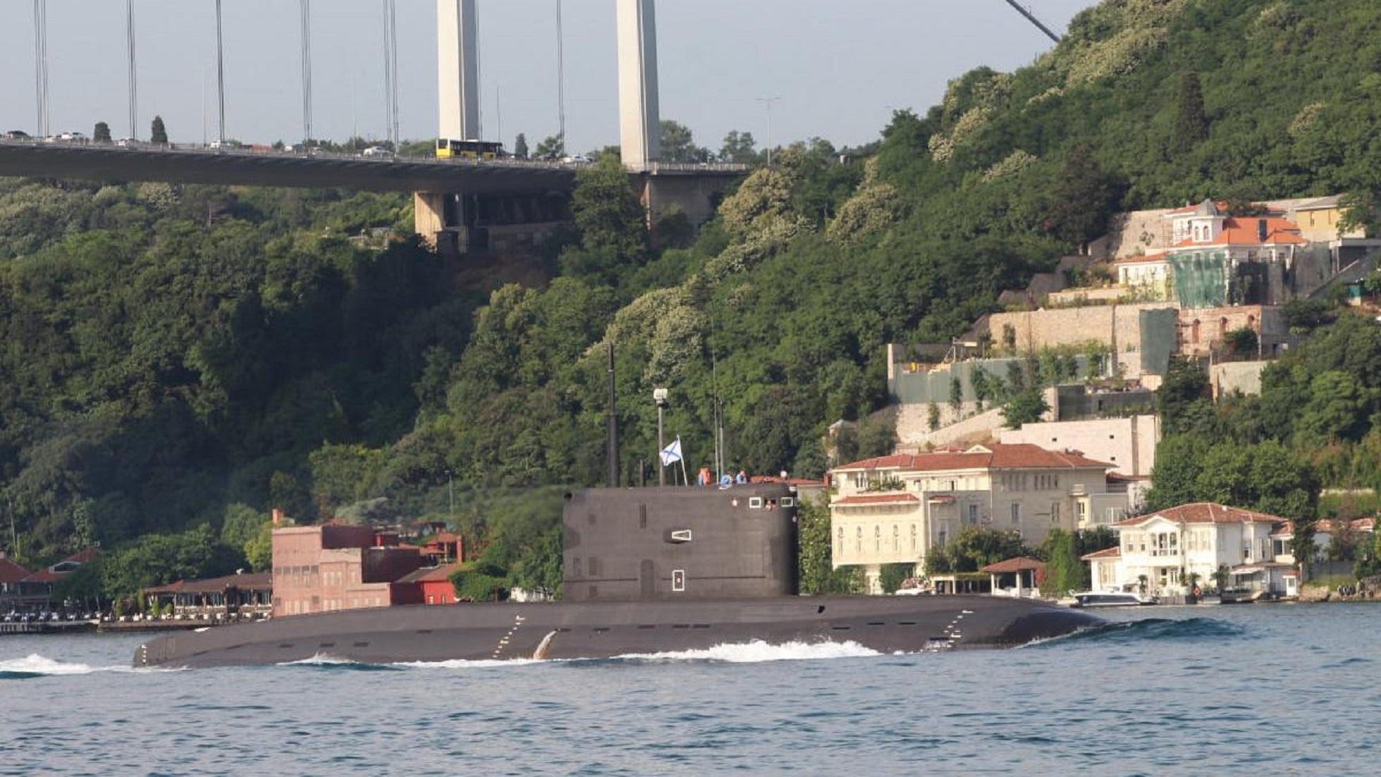 Russian Submarine Passes Through Turkey’s Strait To Black Sea: Media