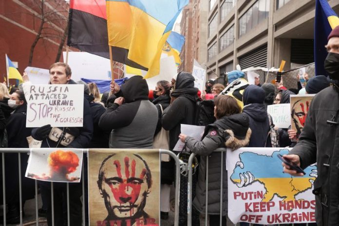 Russia-Ukraine conflict: From Tokyo to New York, thousands protest against invasion of Ukraine