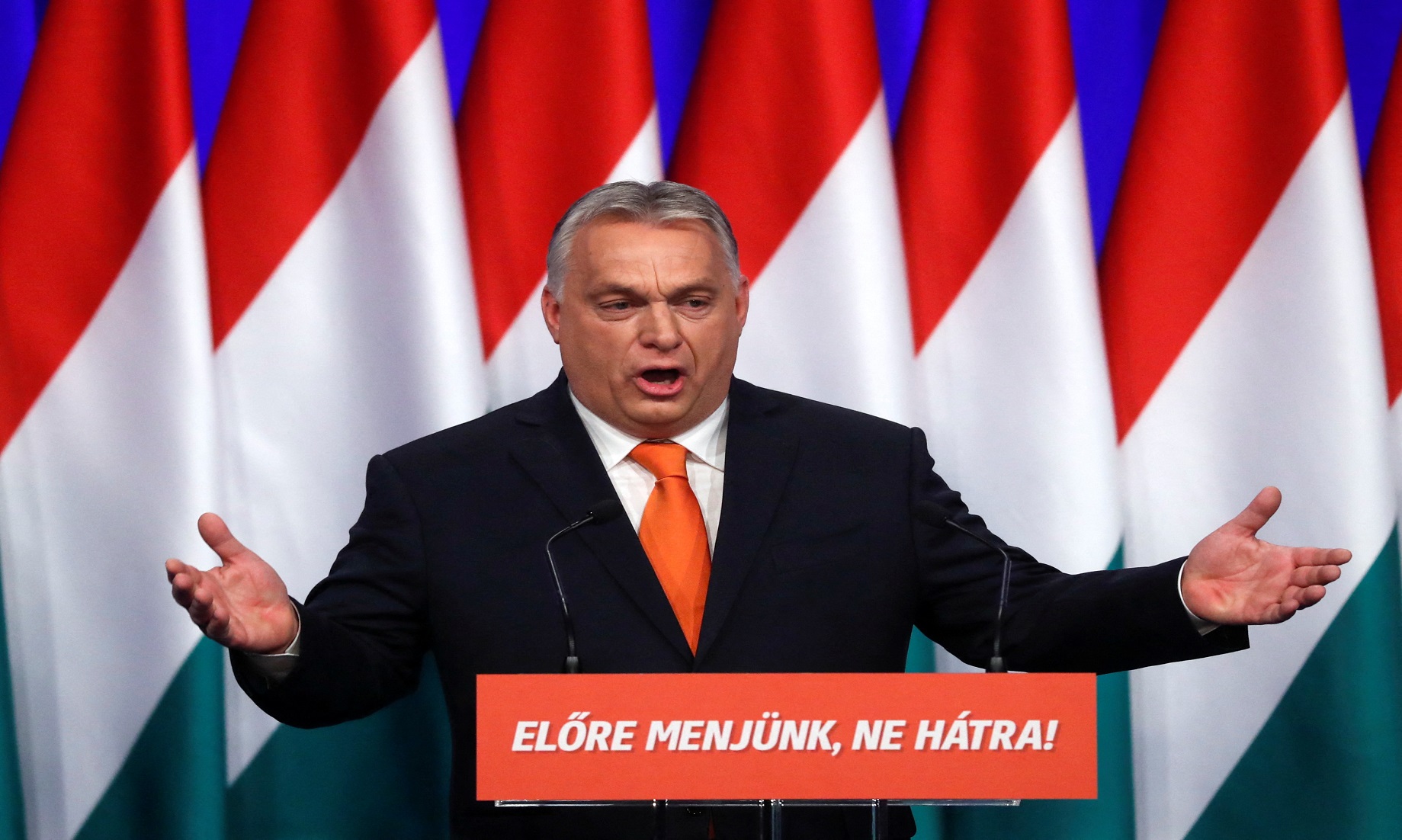 Hungary’s PM Delivers State Of The Nation Speech Ahead Of Elections