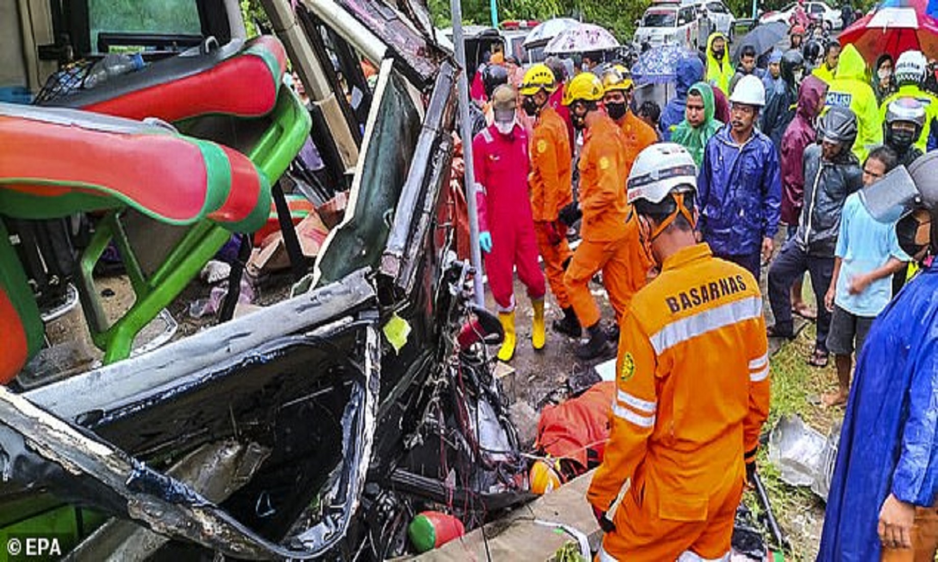 13 Killed, Eight Injured In Bus Accident In Yogyakarta