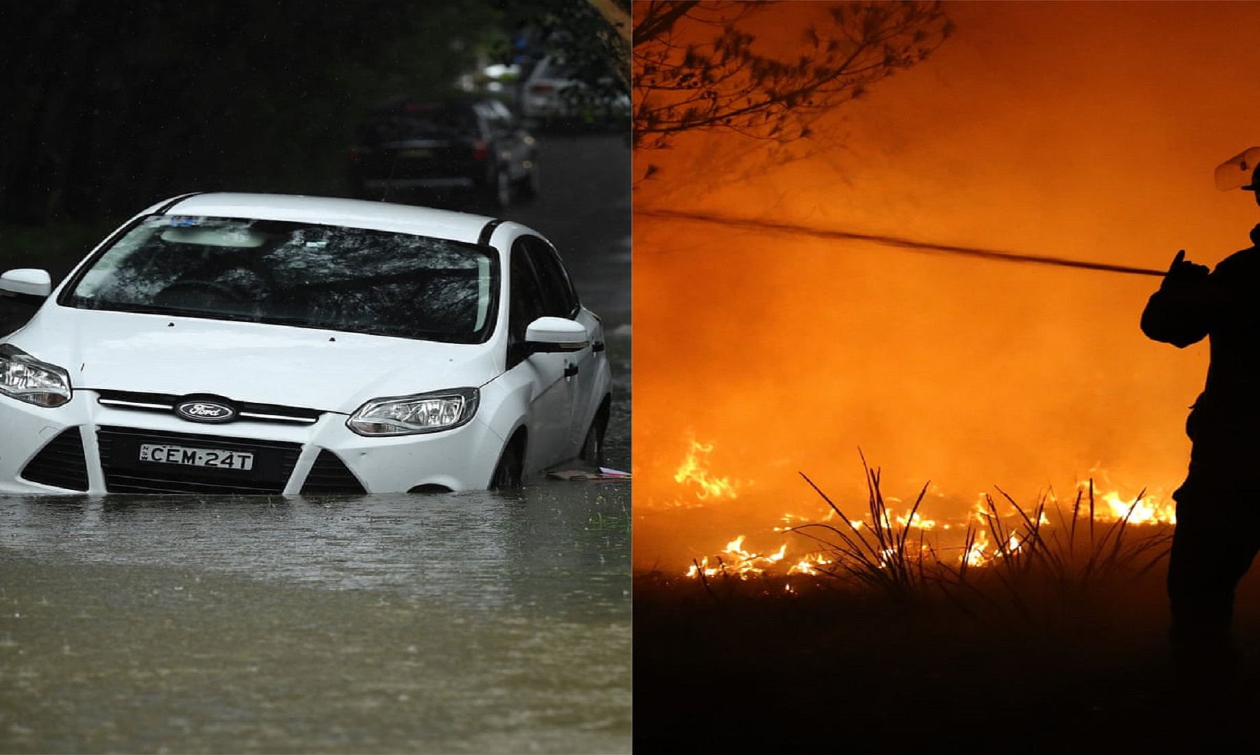 Severe Weather Smashes Australia With Flooding, Fires