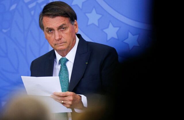 Brazil federal police say Pres Bolsonaro committed crime by leaking sealed probe