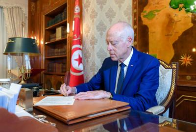 Tunisian president says top judiciary council to be replaced by provisional body