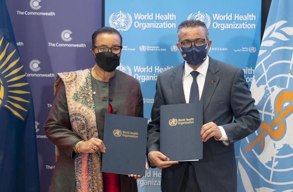 Commonwealth, WHO to strengthen cooperation on public health issues