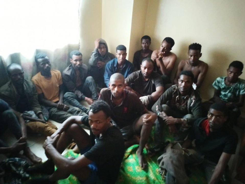 108 Ethiopian’s suspected to be victims of human trafficking rescued