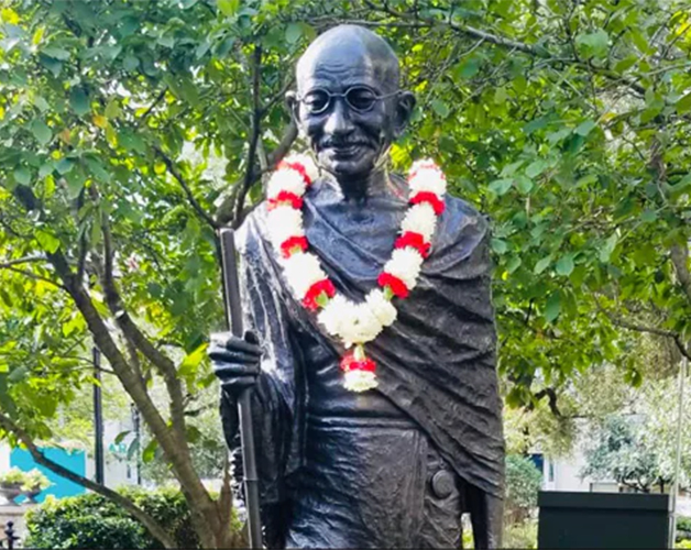 US racism: Mahatma Gandhi’s statue vandalised in New York