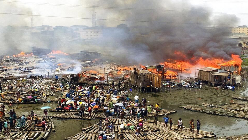 3 killed as fire hits IDPs camp in northeast Nigeria