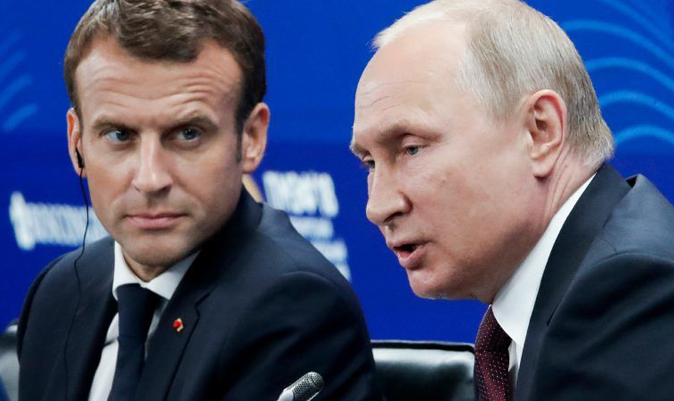 Update: Presidents Macron and Putin to meet Sunday as Ukraine front line grows more volatile