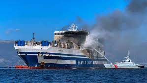 Update: Greece resumes search for ferry fire survivors