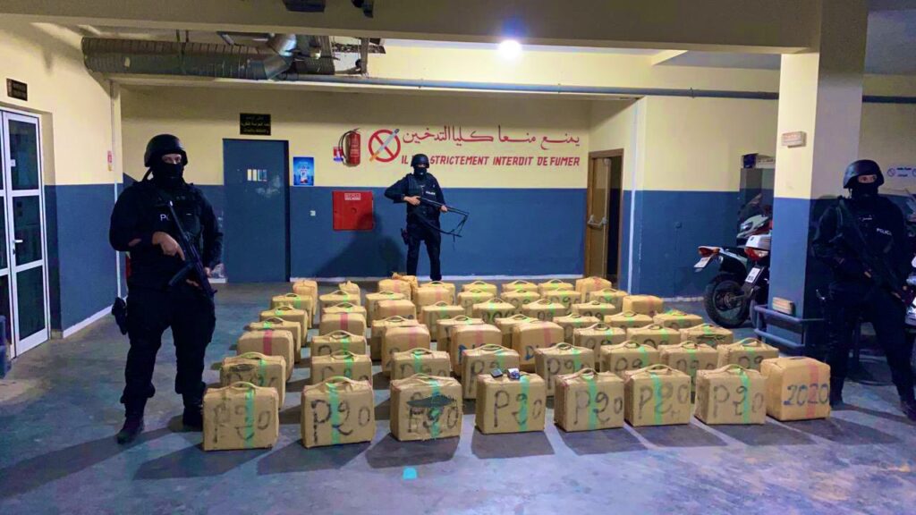 Morocco Seizes 1.4 Tonnes Of Cannabis, Arrests Two Suspects