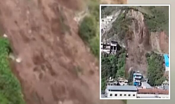 Peru landslide: At least 60 houses with people inside buried in Pataz province