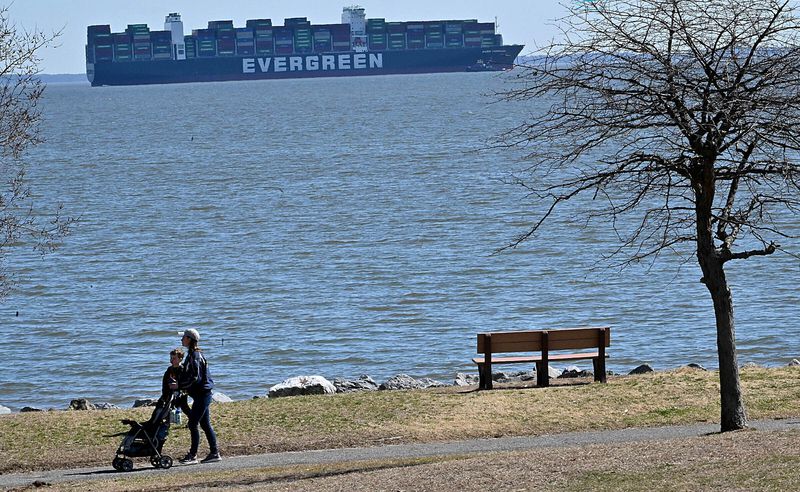 Dredging commences on container vessel aground in US bay