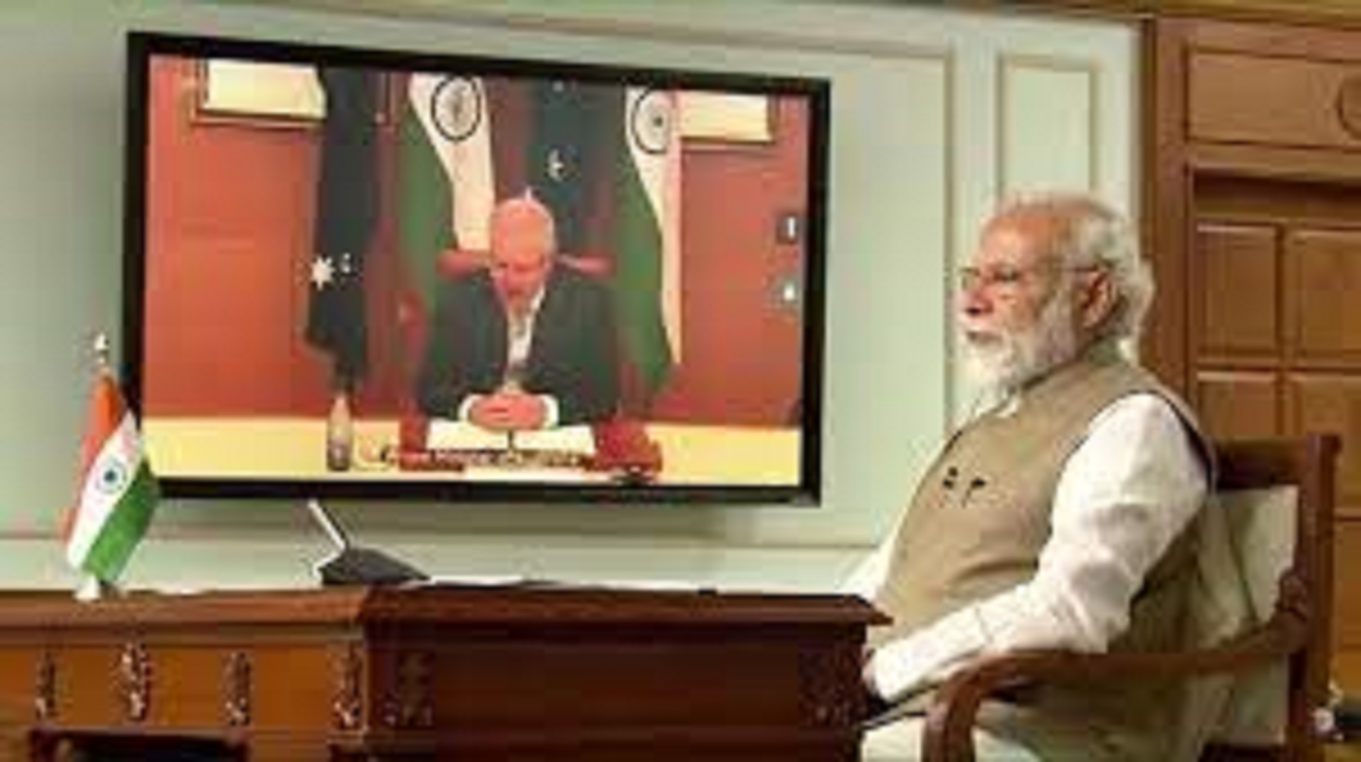 Modi, Morrison Hold Second India-Australia Virtual Summit