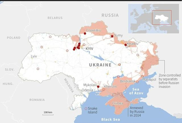 Russia-Ukraine conflict: Alarm grows over Mariupol as Russia squeezes Kyiv