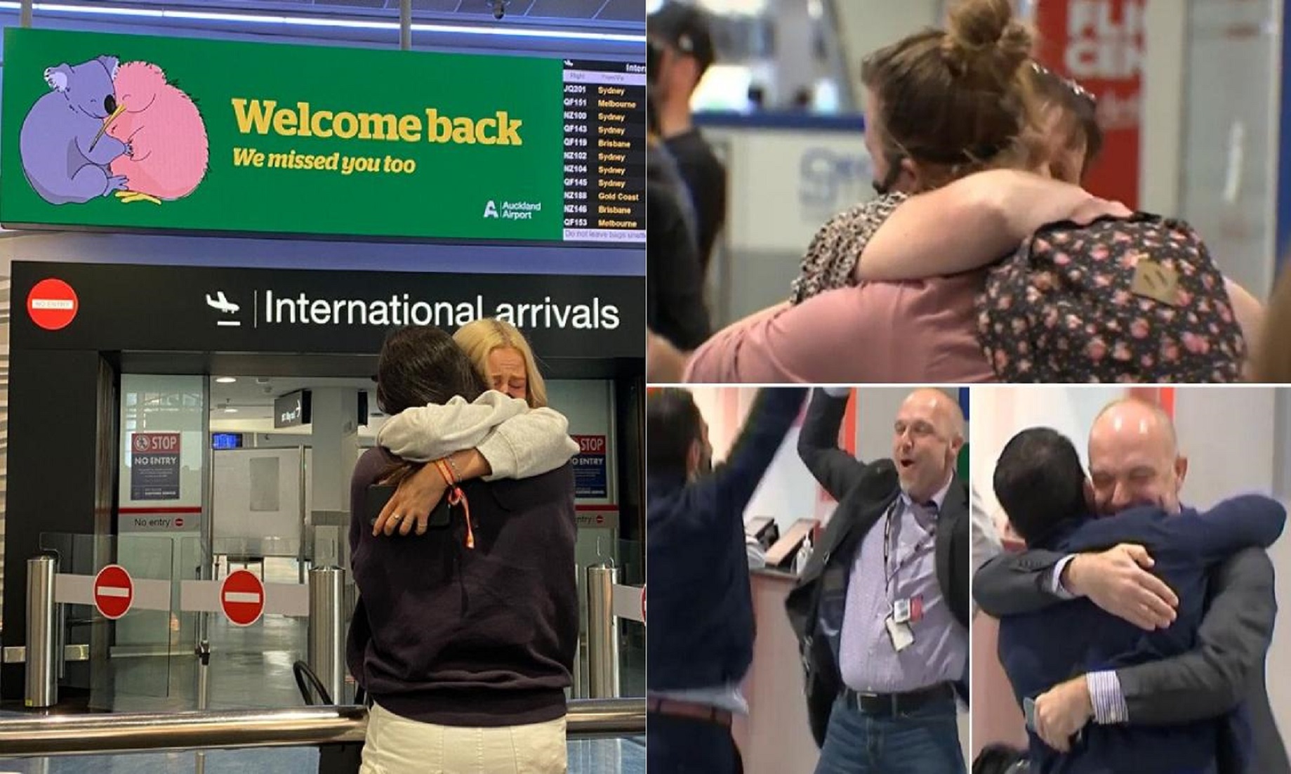 New Zealand Opens Borders With Tears, Hugs