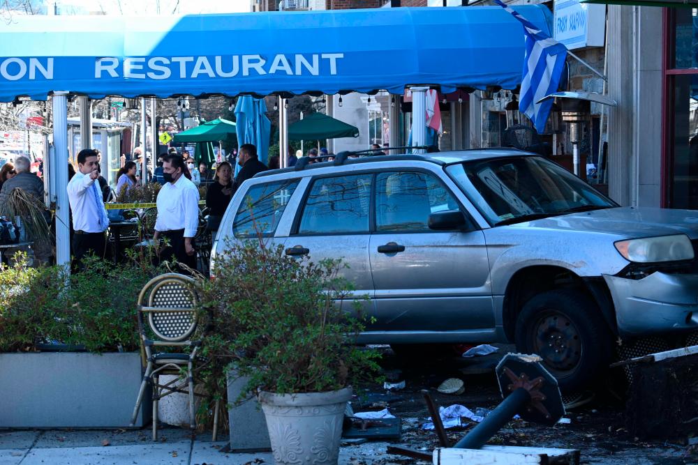 US: 2 dead, 9 injured after vehicle crashes into outdoor seating of restaurant