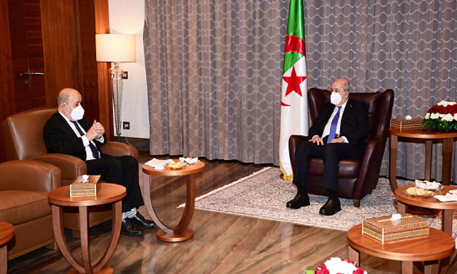 France, Algeria Working On Reviving Bilateral Ties: French FM