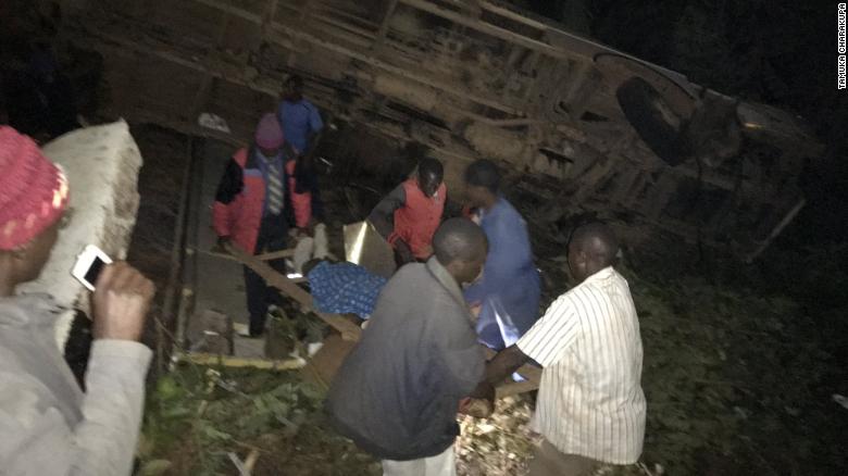 Police: Zimbabwe crash kills 35 ahead of Easter gathering