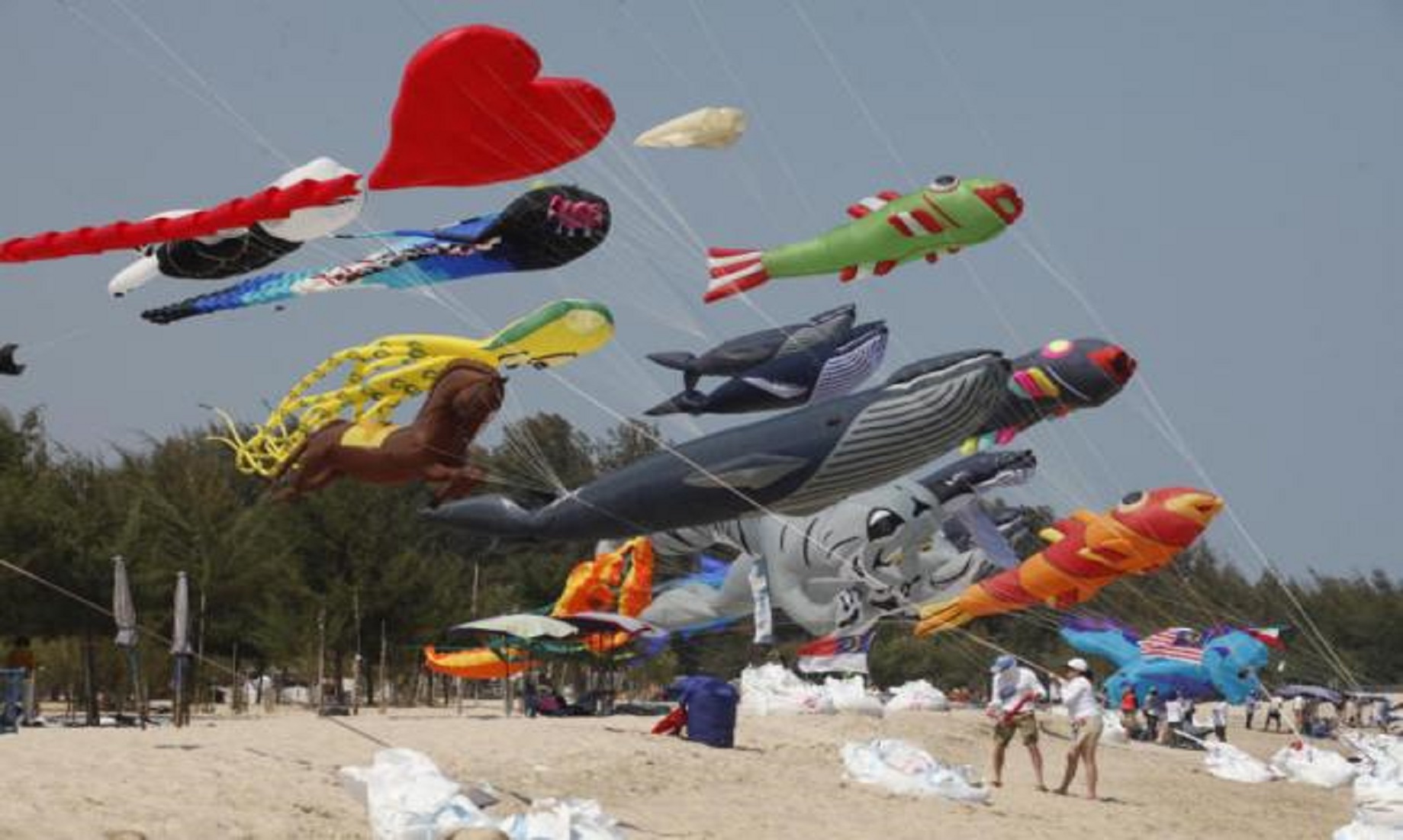 Thailand Attracts Tourists With Kite Festival