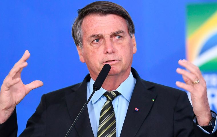 Brazilian Pres Bolsonaro warns Argentina may not deliver as much wheat as needed