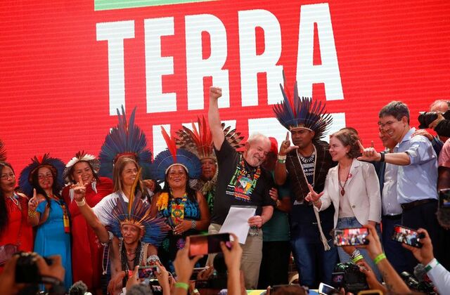 Brazil’s Lula promises indigenous tribes he will reverse Bolsonaro measures