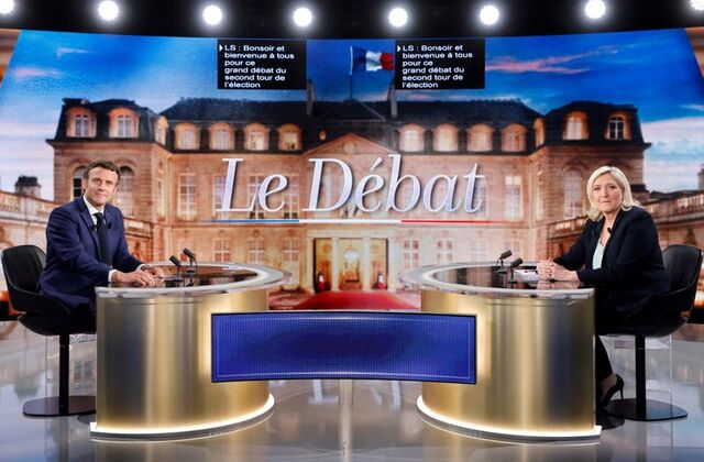 French presidential elections: Macron, Le Pen clash on Russia, EU in angry TV debate