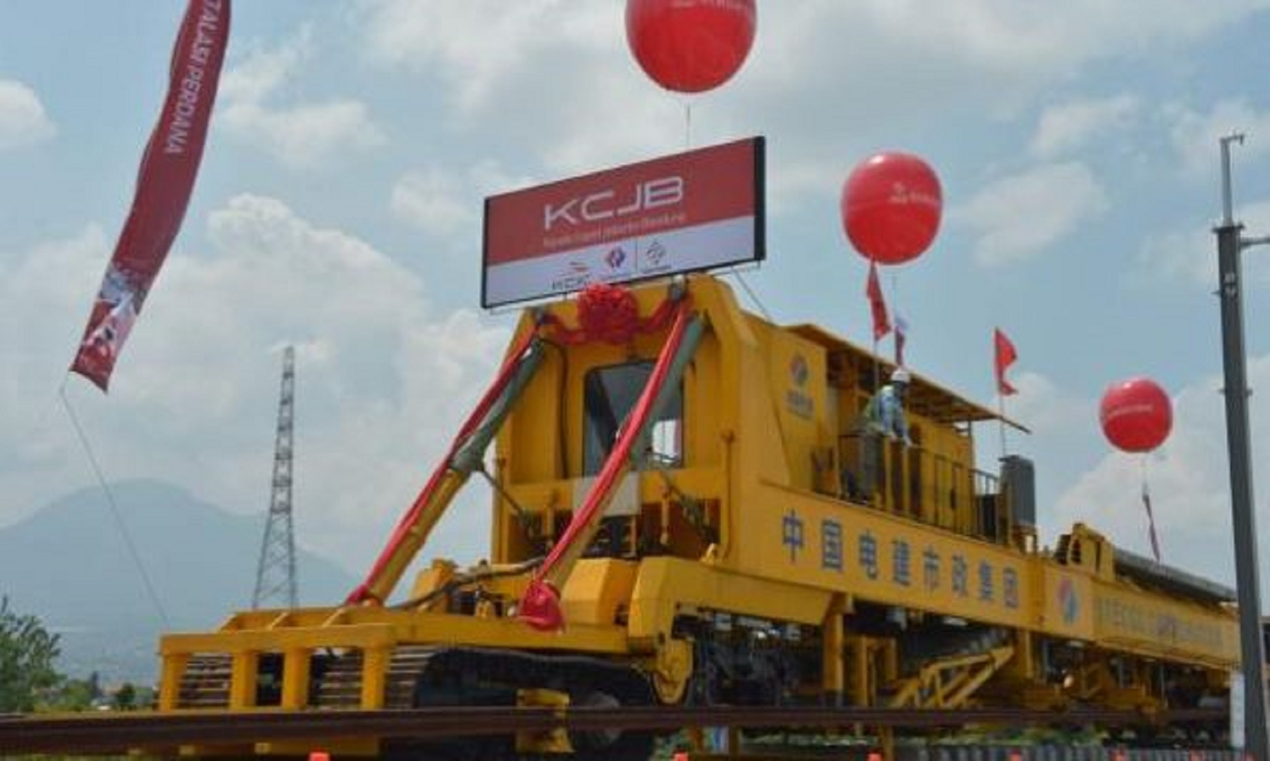 Track Laying Of Jakarta-Bandung HSR Starts