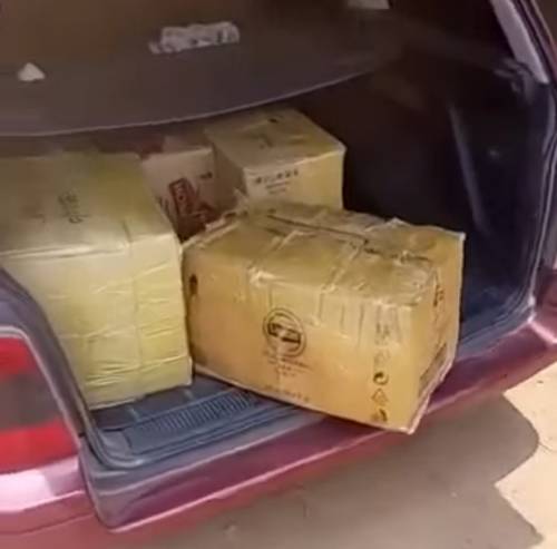 Nigerian military intercepts millions of naira cash and other items being taken to bandits as ransom