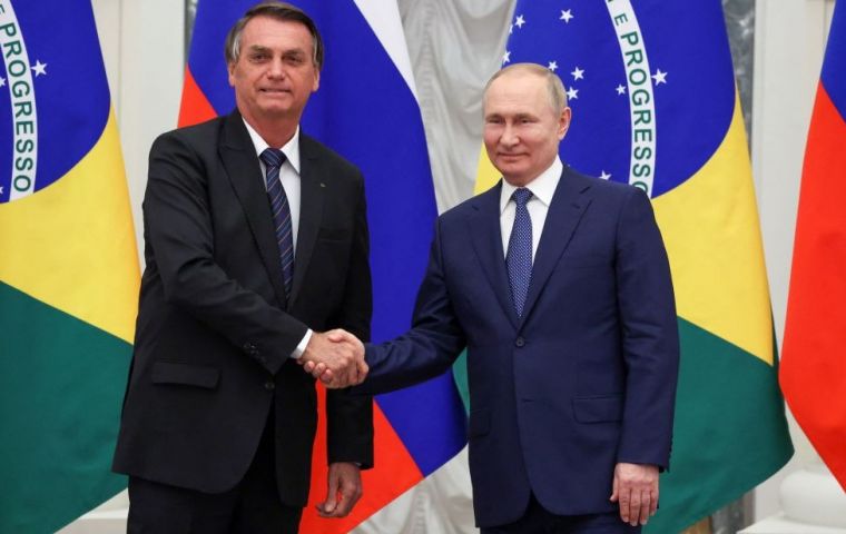 Brazil’s Foreign Ministry locks Pres Bolsonaro Russian trip documents under seal