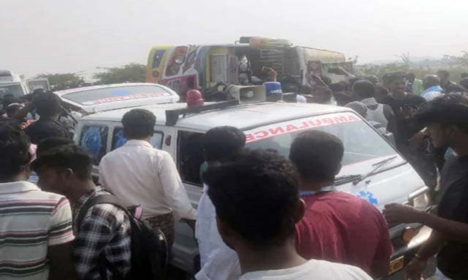 Seven Killed, 22 Injured After Mini-Van Skids Off Road In India’s Tamil Nadu