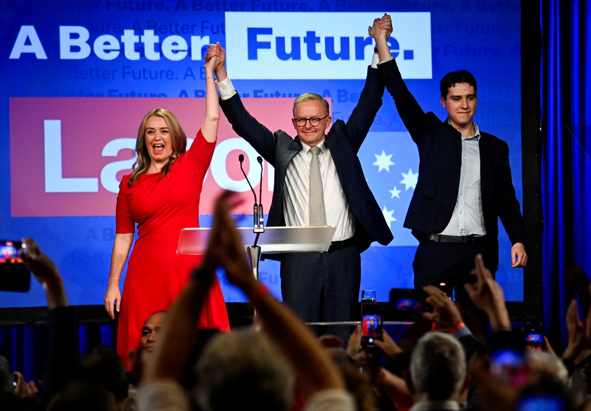 Labour Leader Albanese Claims Victory In Australian Federal Election