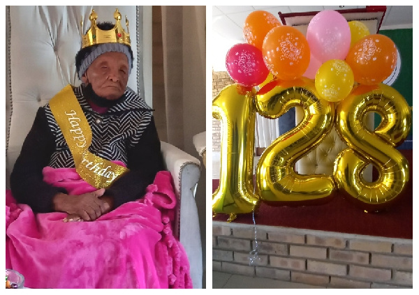 South African believed to be world’s oldest woman turns 128