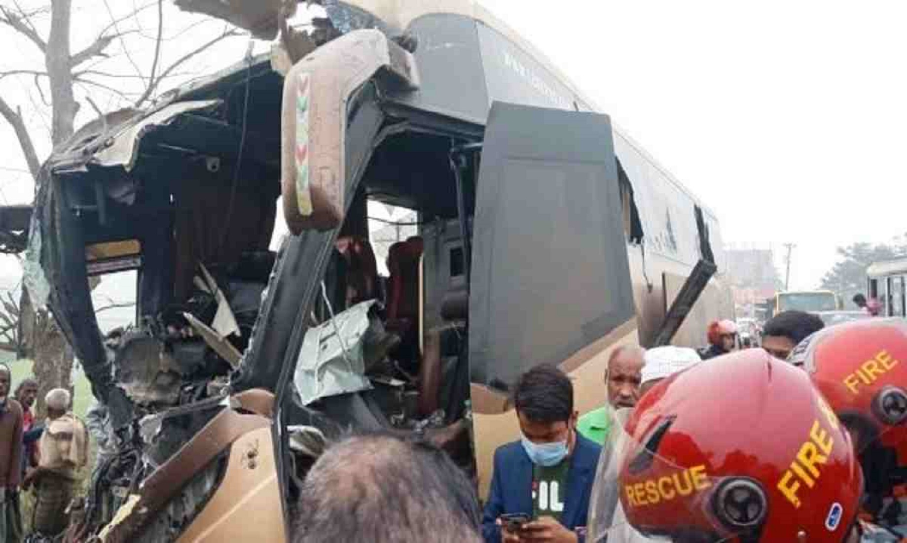 Head-On Crash In Bangladesh Leaves At Least Seven Dead, 20 Injured