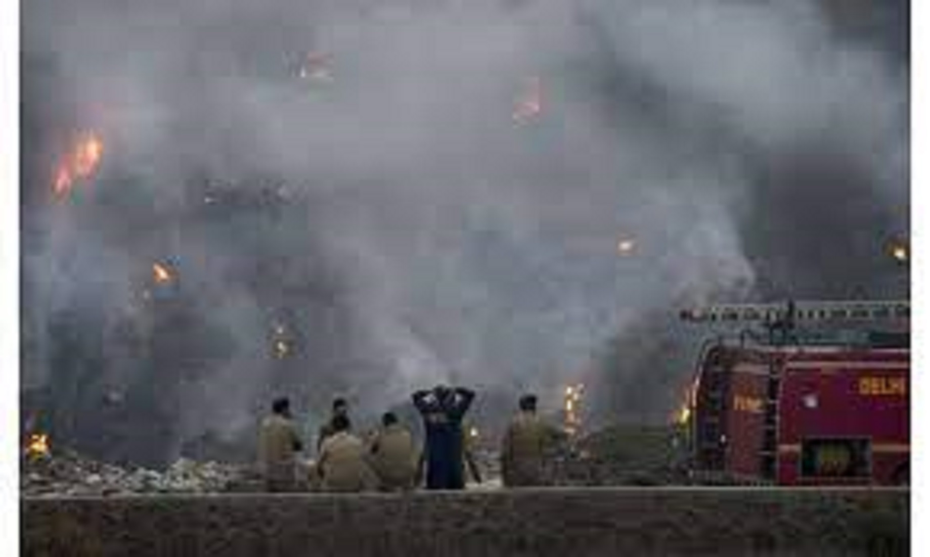 Flames, Smoke Leap From Indian Capital’s Massive Landfill For Fifth Day