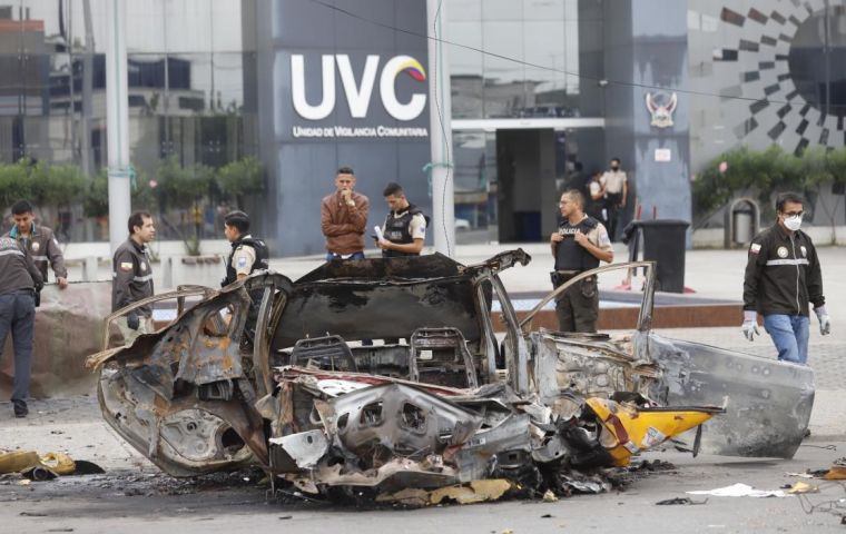 Car bomb goes off in Ecuador – no victims this time around as drug gang targets police