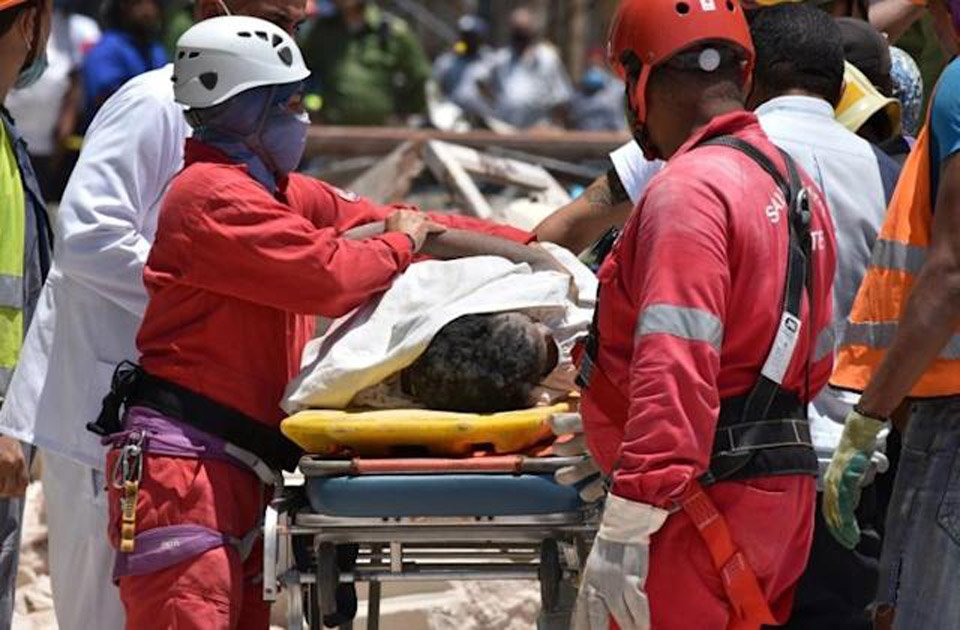 Update: Rescuers comb through Havana hotel blast rubble, death toll climbs to 27