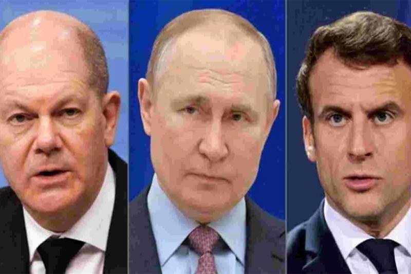 Russia-Ukraine conflict: Putin, Macron, Scholz discuss Ukraine arms, grain supplies