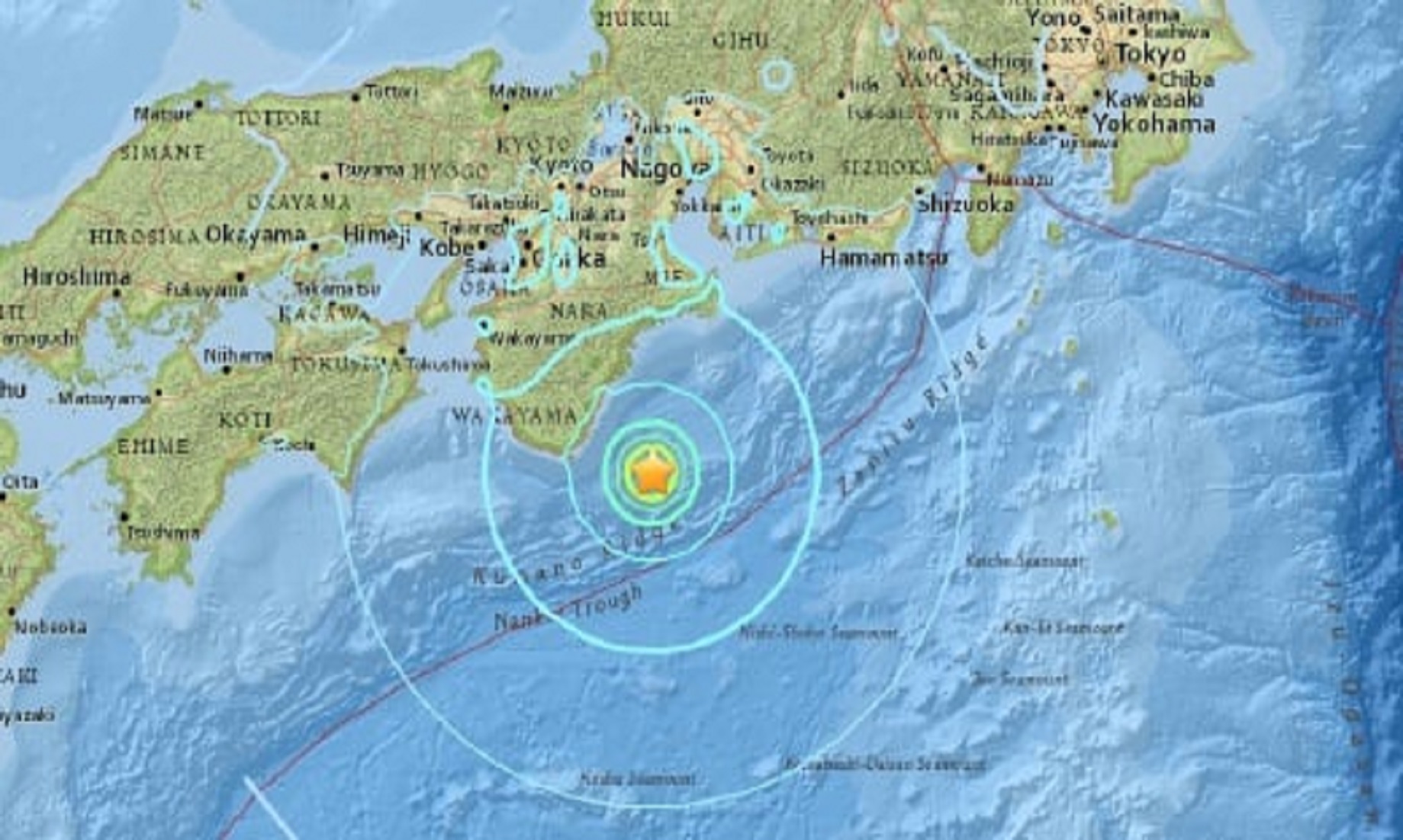 6.0-Magnitude Quake Hits Off Japan’s Eastern Coast