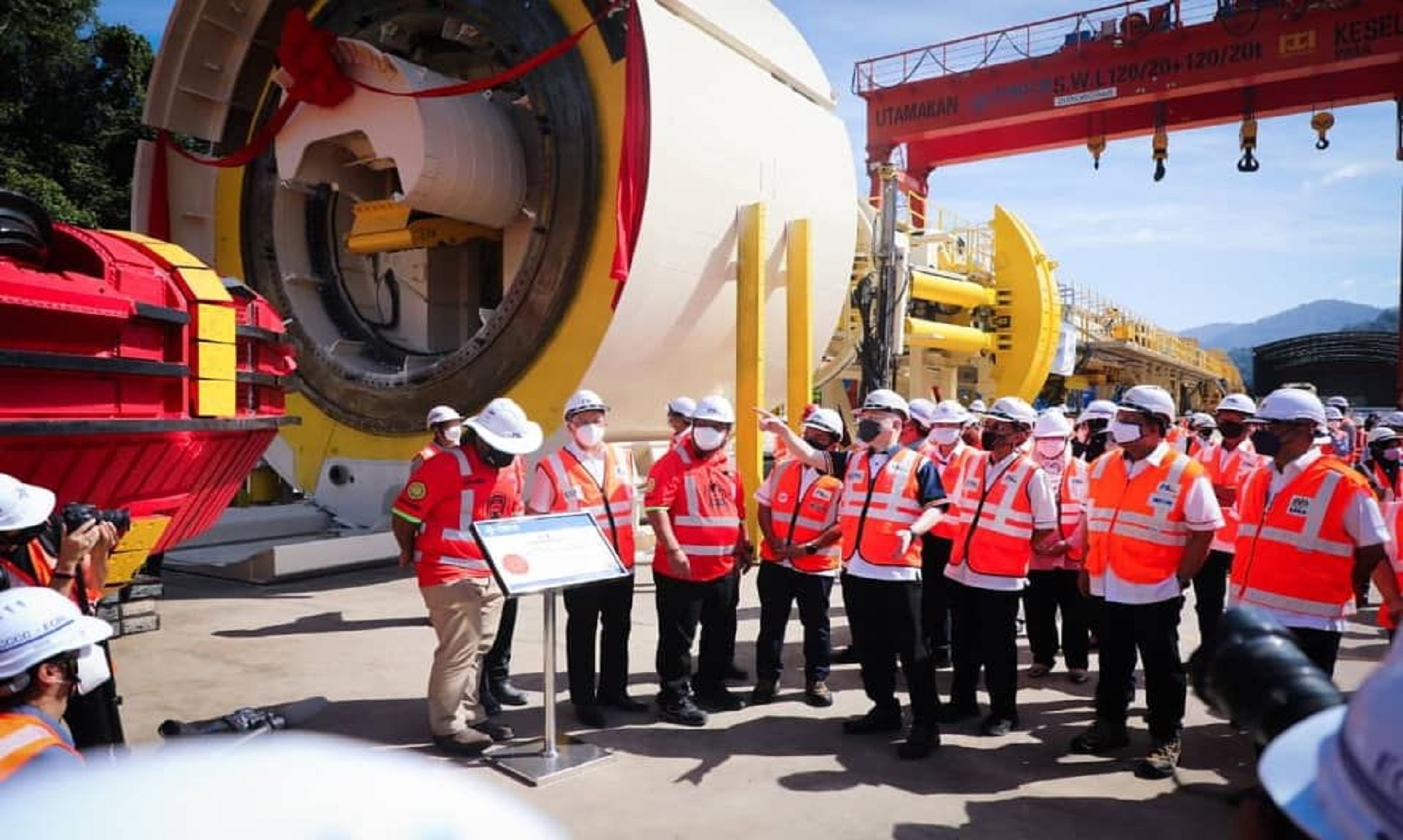 Chinese-Made Tunnel Boring Machine Used For Excavation In Malaysia’s Mega Rail Project