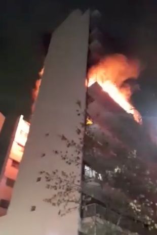 At least 5 people killed in building blaze in Argentine capital