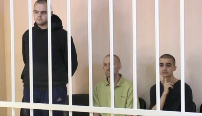 Russia-Ukraine conflict: Captured Britons appear in Donetsk rebel court