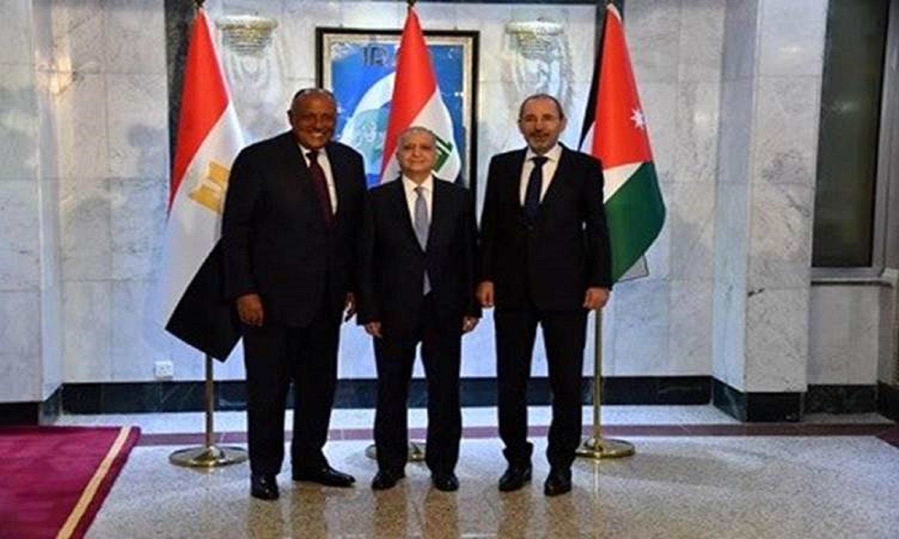 Egyptian, Jordanian FMs In Iraq For Talks On Trilateral Cooperation