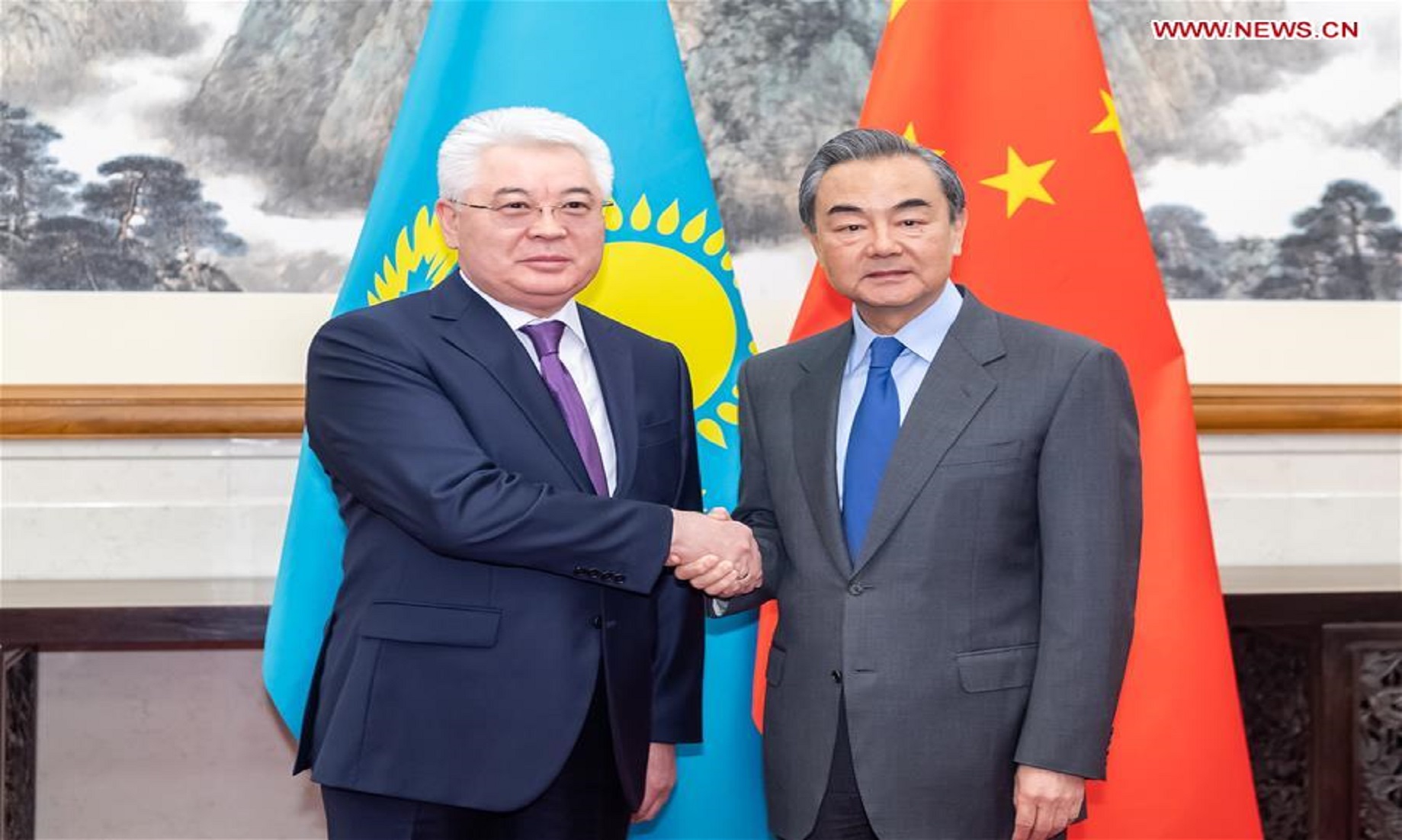 Chinese, Kazakh FMs Hold Talks On Strengthening Bilateral Cooperation