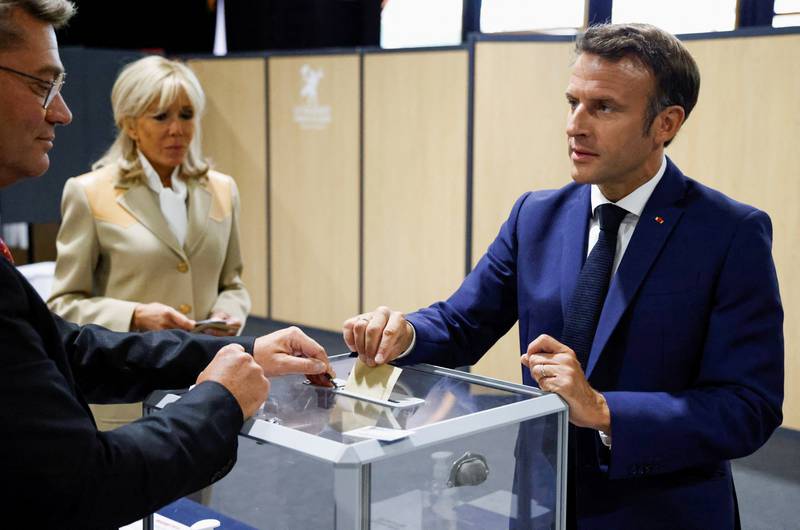 Macron’s majority in doubt after first-round of French parliament vote